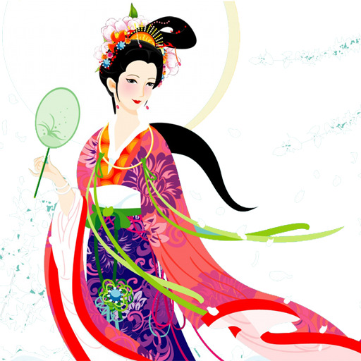 中秋节佳节至，嫦娥玉兔PNG透明图片素材，高清下载，创意节日元素设计必备