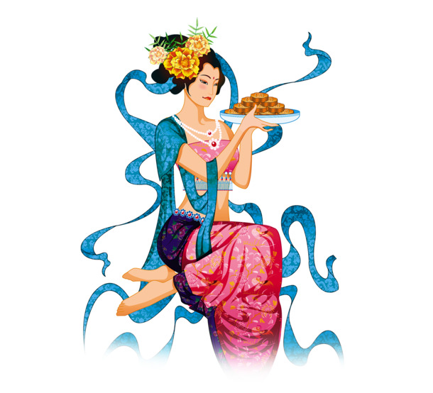 中秋佳节必备，嫦娥高清PNG透明图片，节日元素丰富，设计素材一键下载