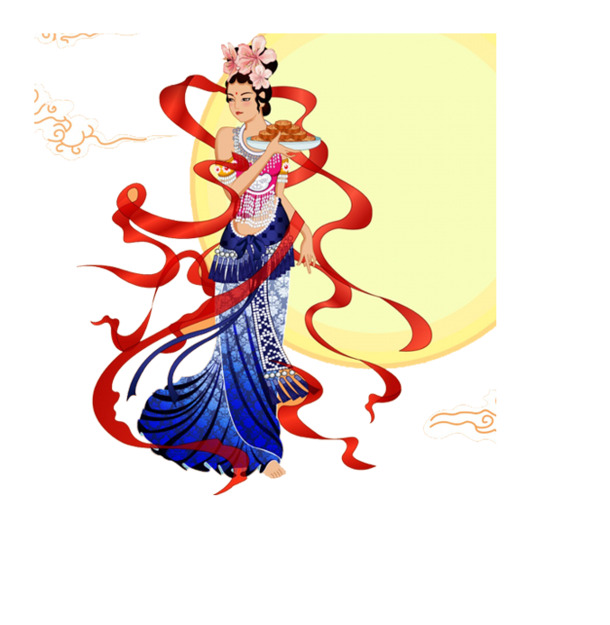 中秋佳节PNG透明图，精美节日元素，一键下载设计素材