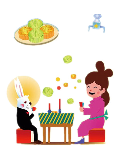 中秋节PNG透明图片，节日元素精选，高清素材下载