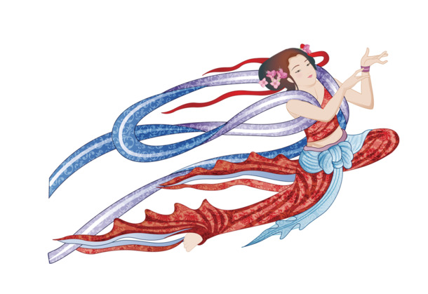 中秋节嫦娥PNG透明图片，高清节日元素，设计素材免费下载