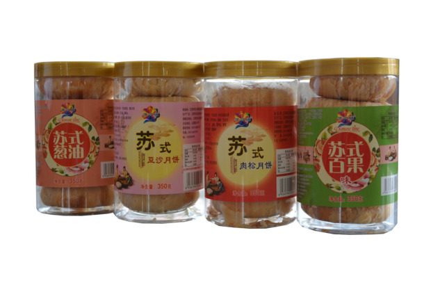 苏之酥牌桶装月饼PNG透明图，中秋佳节设计素材下载