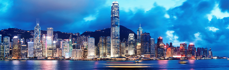 城市夜空繁华盛景，高清JPG摄影与PSD设计素材下载