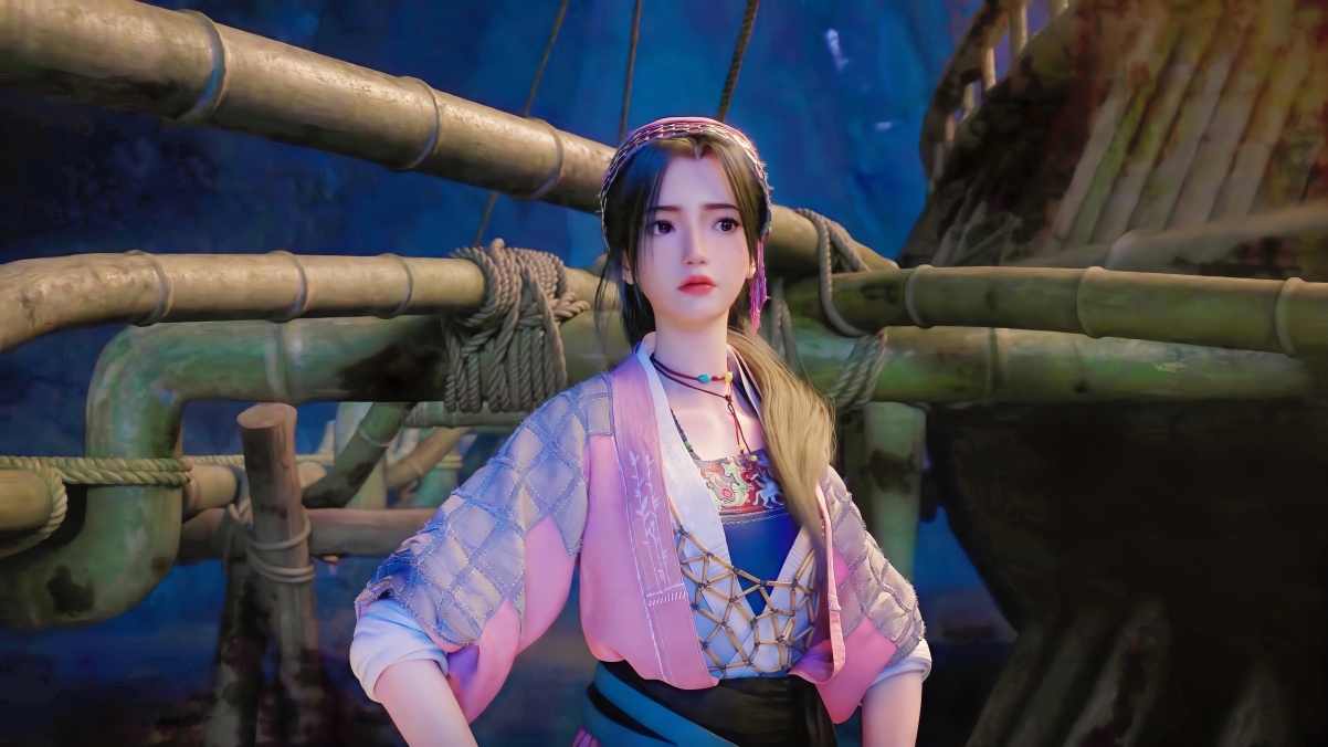 《眷思量》屠丽美女4K超清壁纸，3840x2160高清大图，一键下载