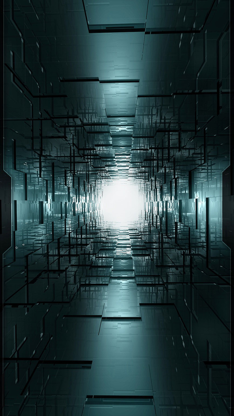 空间立体方块背景图片，高清JPG下载，简约扁平设计素材