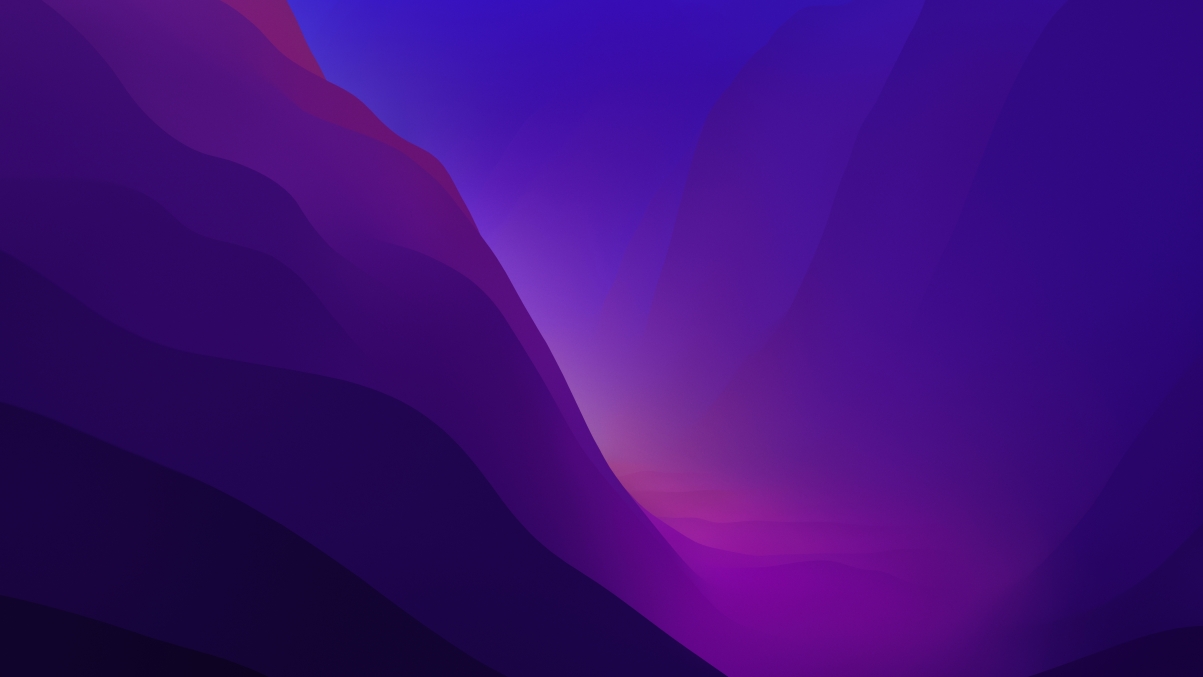 苹果macOS 12 Monterey官方超清壁纸，精美5K分辨率（5120x2880）下载