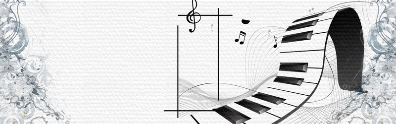 手绘卡通音乐摇滚Banner，高清JPG与简约PSD设计素材下载