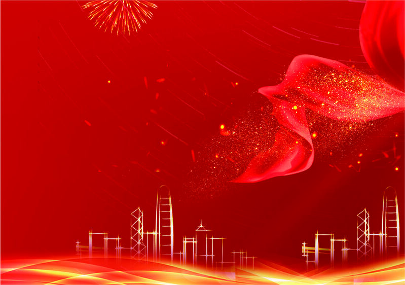 红色背景高清JPG图片，简约扁平设计素材免费下载