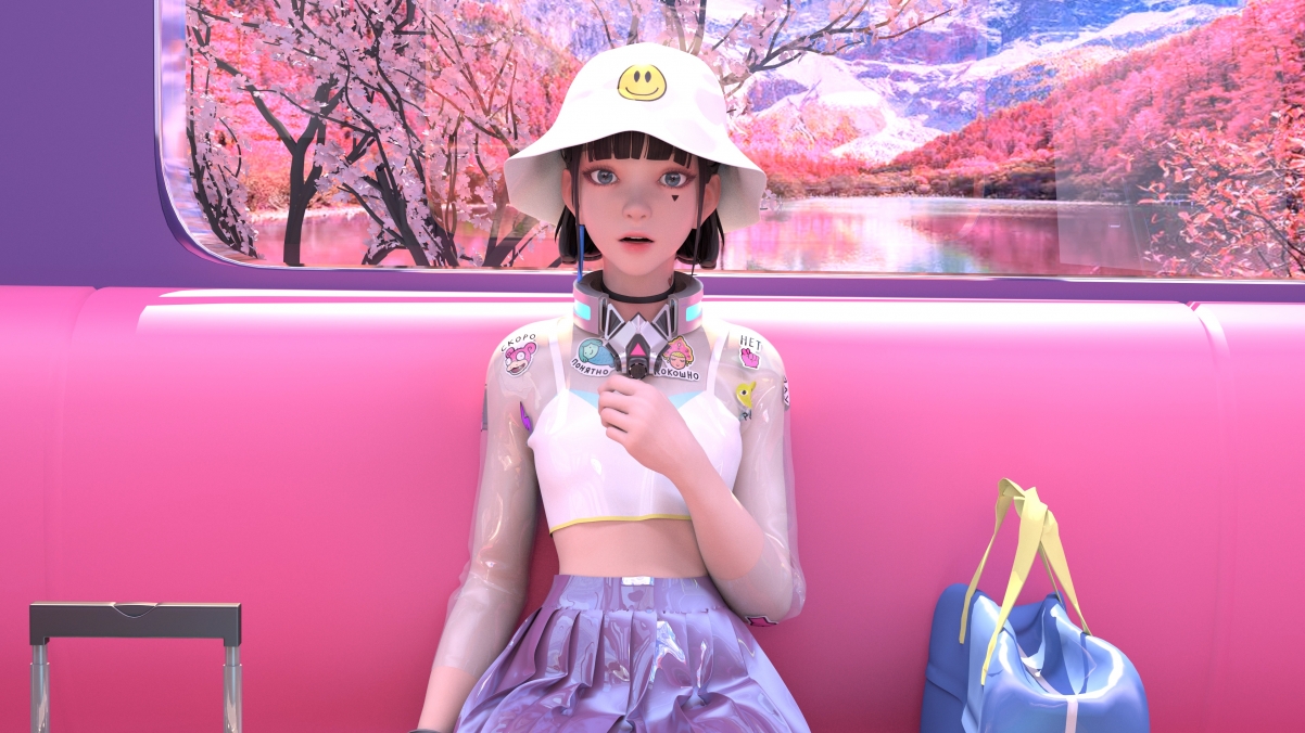 集原美Sky train 4K超清壁纸，动漫美图，3840x2160高清下载