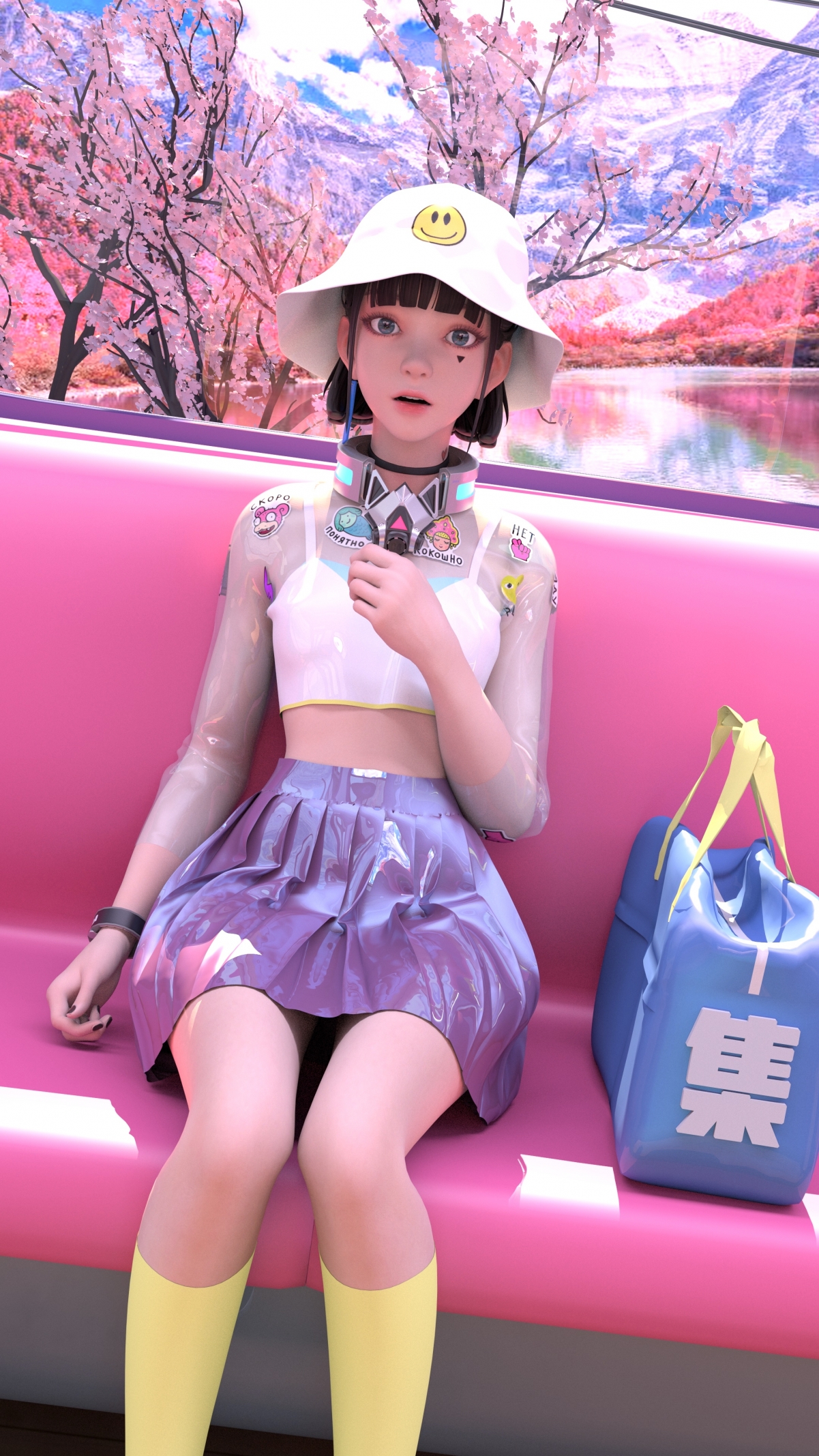 集原美Sky Train惊艳4K壁纸，2160x3840超清下载