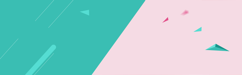 电商用立体几何拼接背景Banner，高清JPG/简约PSD设计素材下载