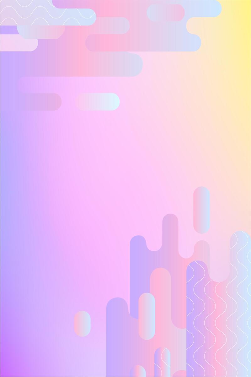 简约粉色渐变广告图，不规则图形JPG/AI设计素材高清下载