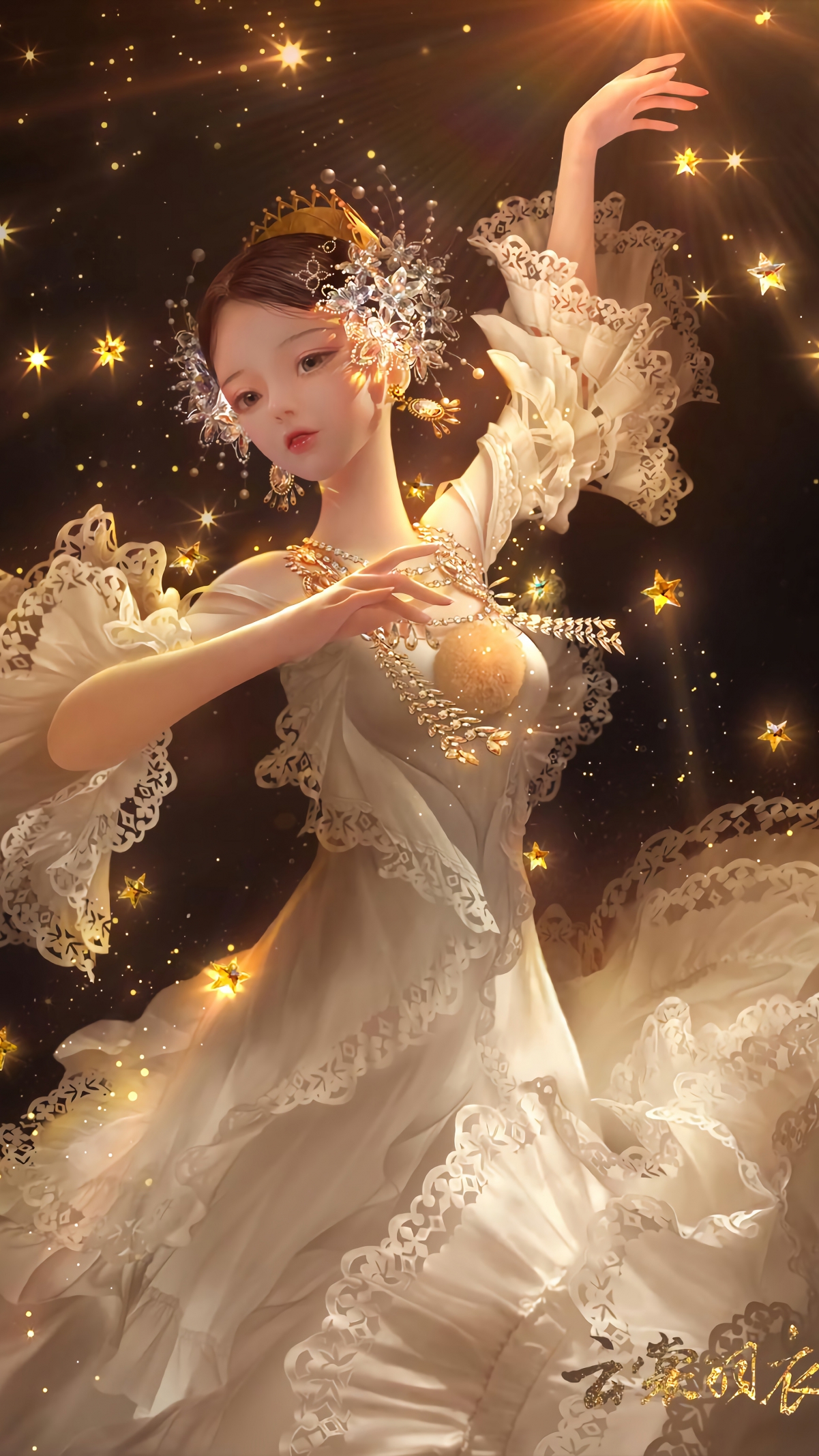 云裳羽衣绝美4K手机壁纸，2160x3840超高清下载