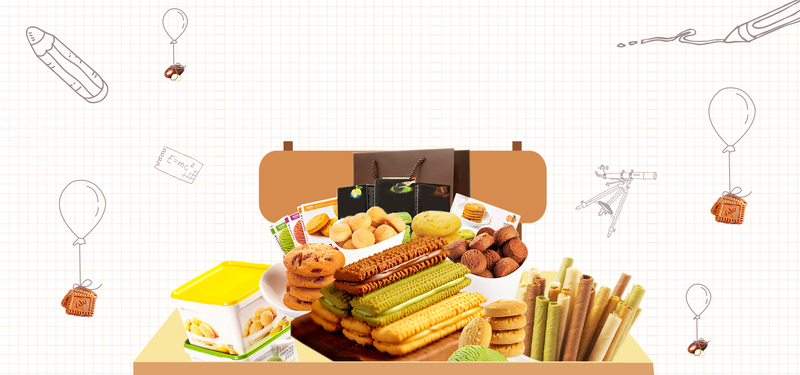 简约清新零食大促设计素材，高清JPG与扁平PSD格式下载