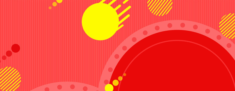 天猫换新季团购，高清红色扁平banner设计素材，JPG/PSD格式下载