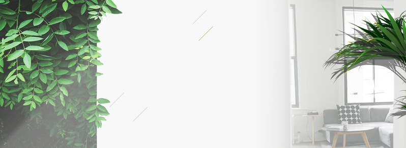 简约绿植家居电商banner，高清JPG/PSD设计素材下载