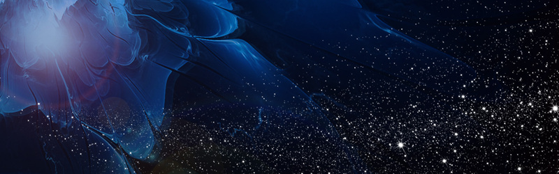 蔚蓝星空背景海报，高清JPG/简约PSD设计素材下载
