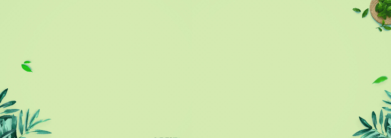 秋季新品上市，补水护肤佳品，简约绿色banner设计素材下载