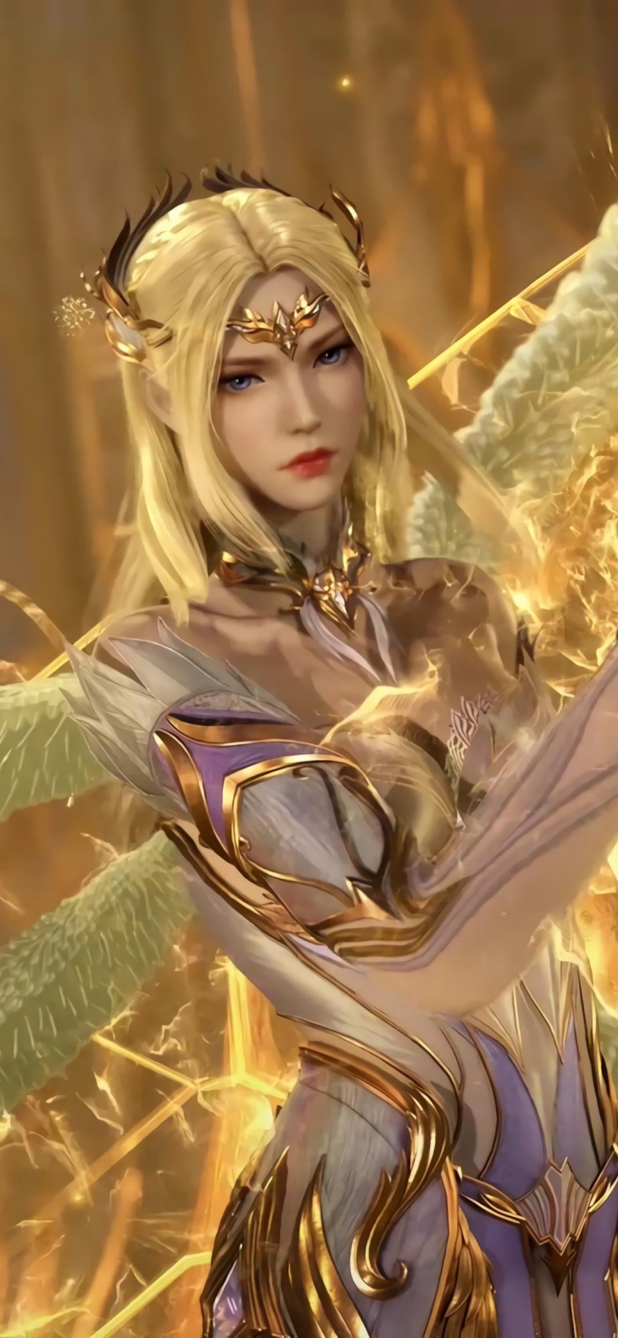 千仞雪绝美壁纸，4K超清1920x4156，手机专属高清下载