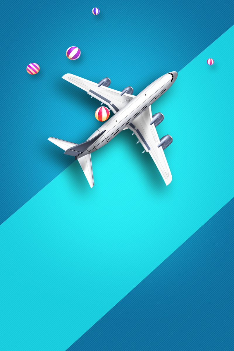 【高清下载】航空公司飞行员招聘海报设计素材，扁平简约PSD/JPG格式任选