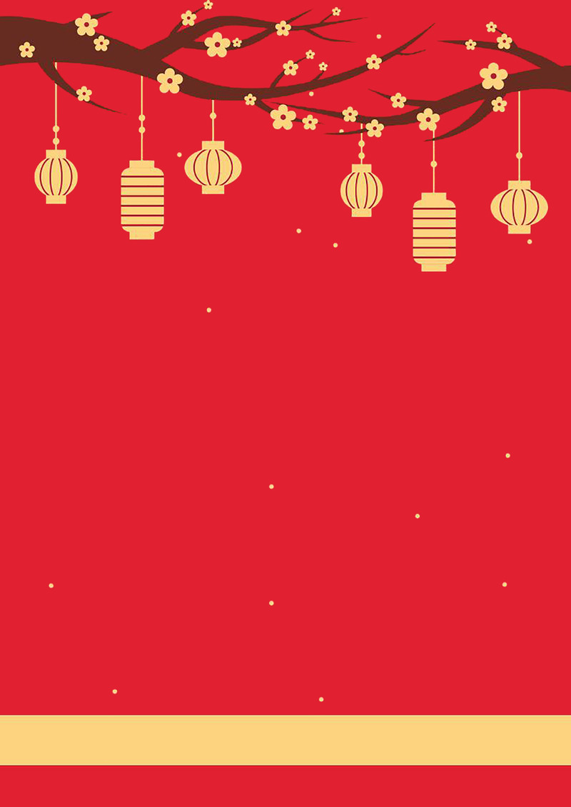 红色简约扁平信笺背景素材，高清JPG下载，创意扁平设计图片