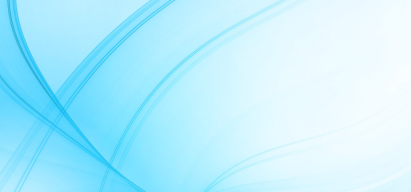 天蓝渐变几何曲线背景Banner，简约高清JPG设计素材下载