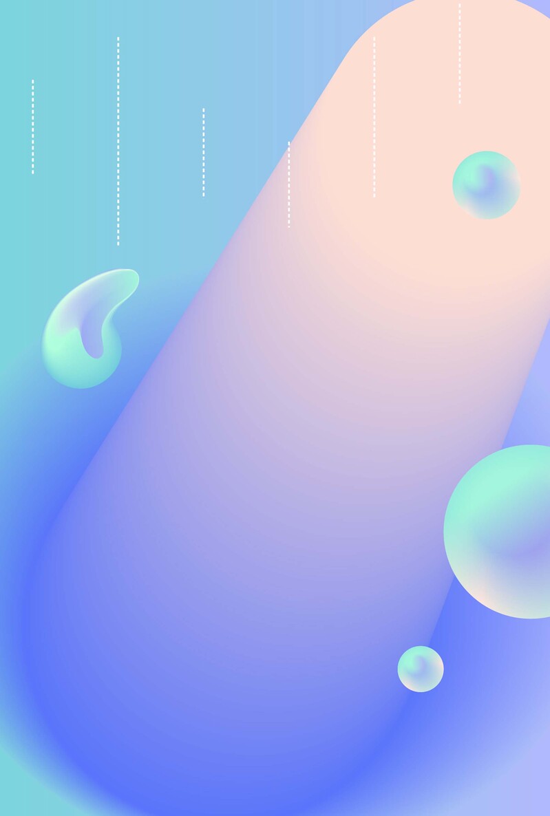 蓝紫渐变浪漫梦幻海报设计素材，高清JPG+简约AI格式，一键下载！
