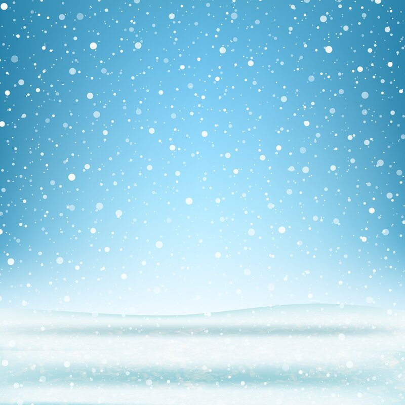 下雪天背景图片，高清1920x1920 JPG，扁平简约风格，设计素材免费下载
