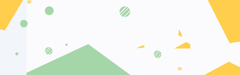 简约扁平几何Banner背景，高清JPG与PSD素材免费下载