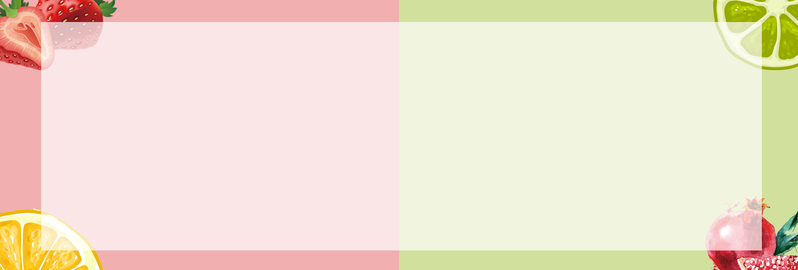 夏季水果冷饮上新，淘宝天猫banner设计素材下载【高清JPG/扁平简约PSD】