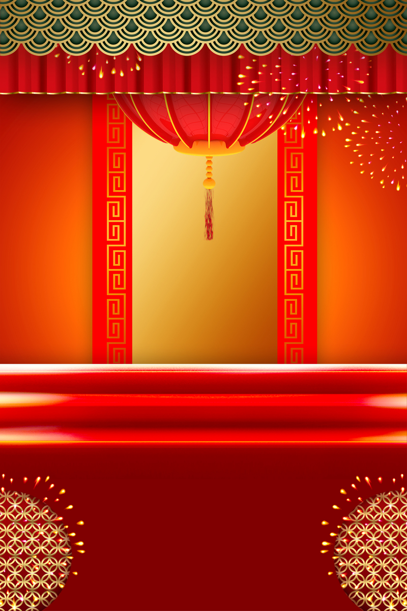红色云纹背景图，高清JPG/简约PSD设计素材，一键下载