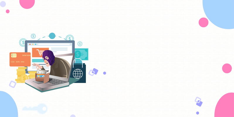网络安全与信息安全背景图，高清JPG/商务科技PSD素材下载
