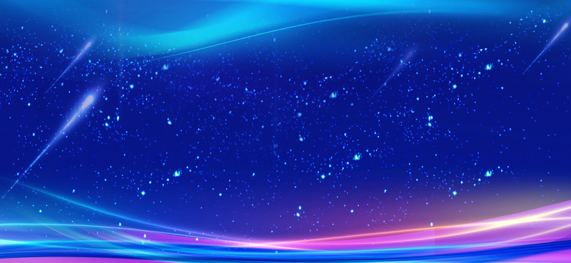 年会科技风炫酷蓝色商务Banner，高清JPG/PSD格式设计素材下载