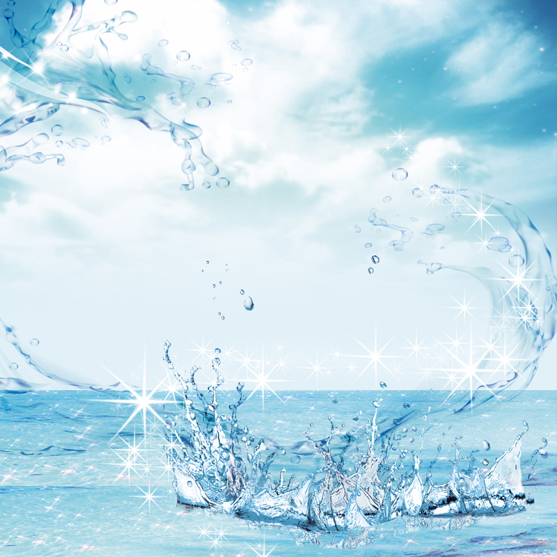 水花四溢背景图，高清JPG/PSD商务科技设计素材下载