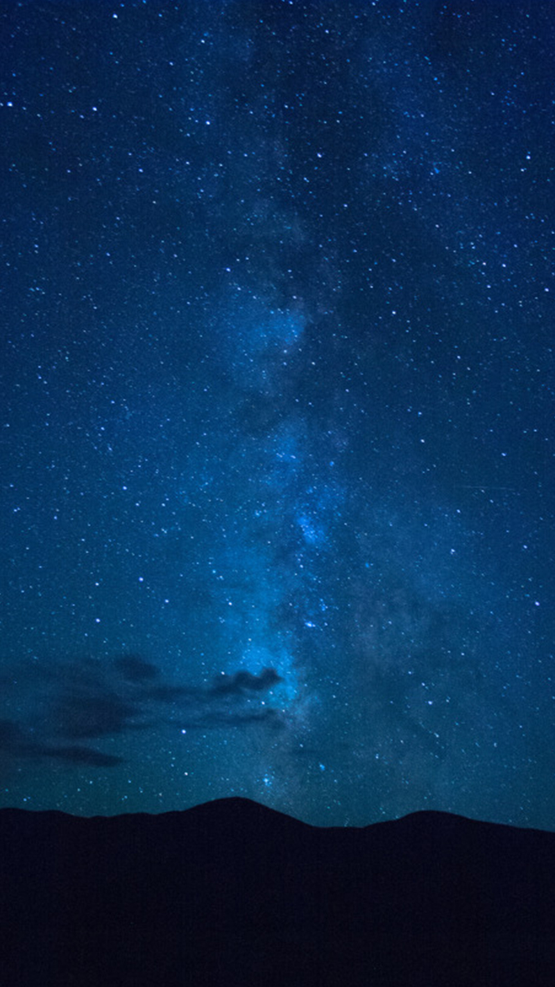 星空夜景H5高清JPG素材，商务科技风图片设计，免费下载