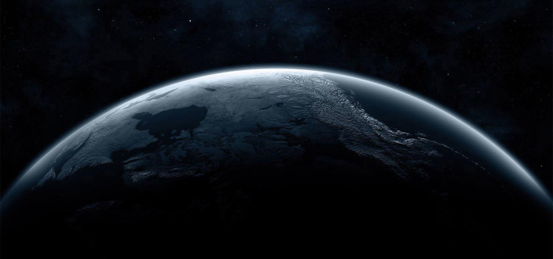 夜色地球背景JPG高清图，商务科技素材，一键下载