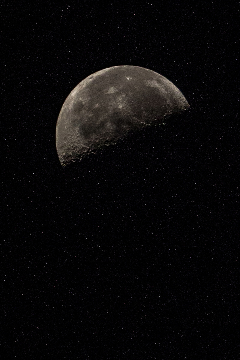 月全食高清大图，神秘黑色月球星空，科技背景素材下载