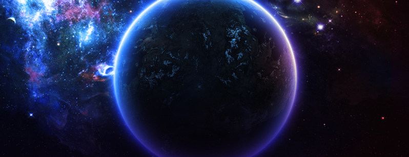 科技星球高清JPG背景图，商务科技PSD素材免费下载