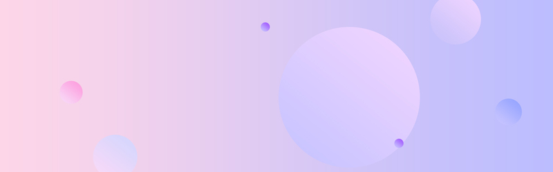 卡通渐变紫色Banner背景，高清JPG与简约PSD设计素材下载