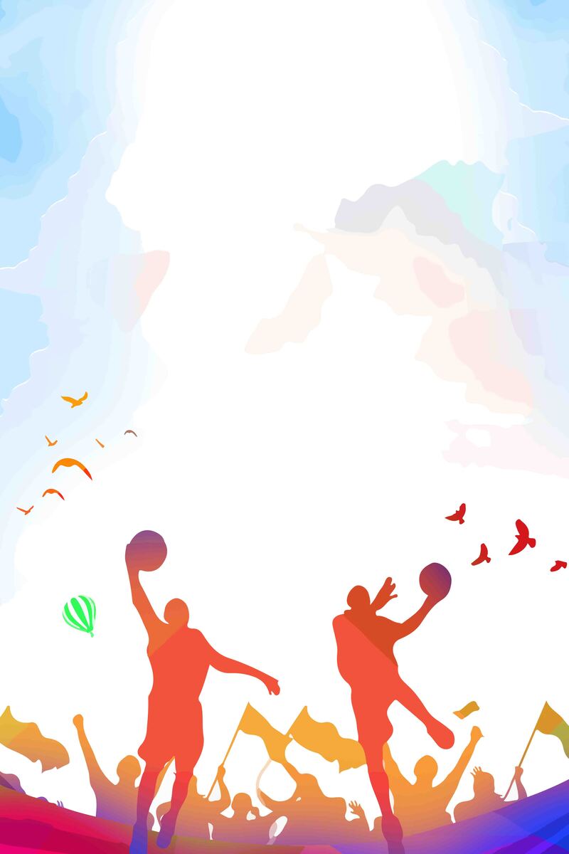 6月23日奥林匹克日运动海报，创意高清JPG与简约PSD设计素材下载
