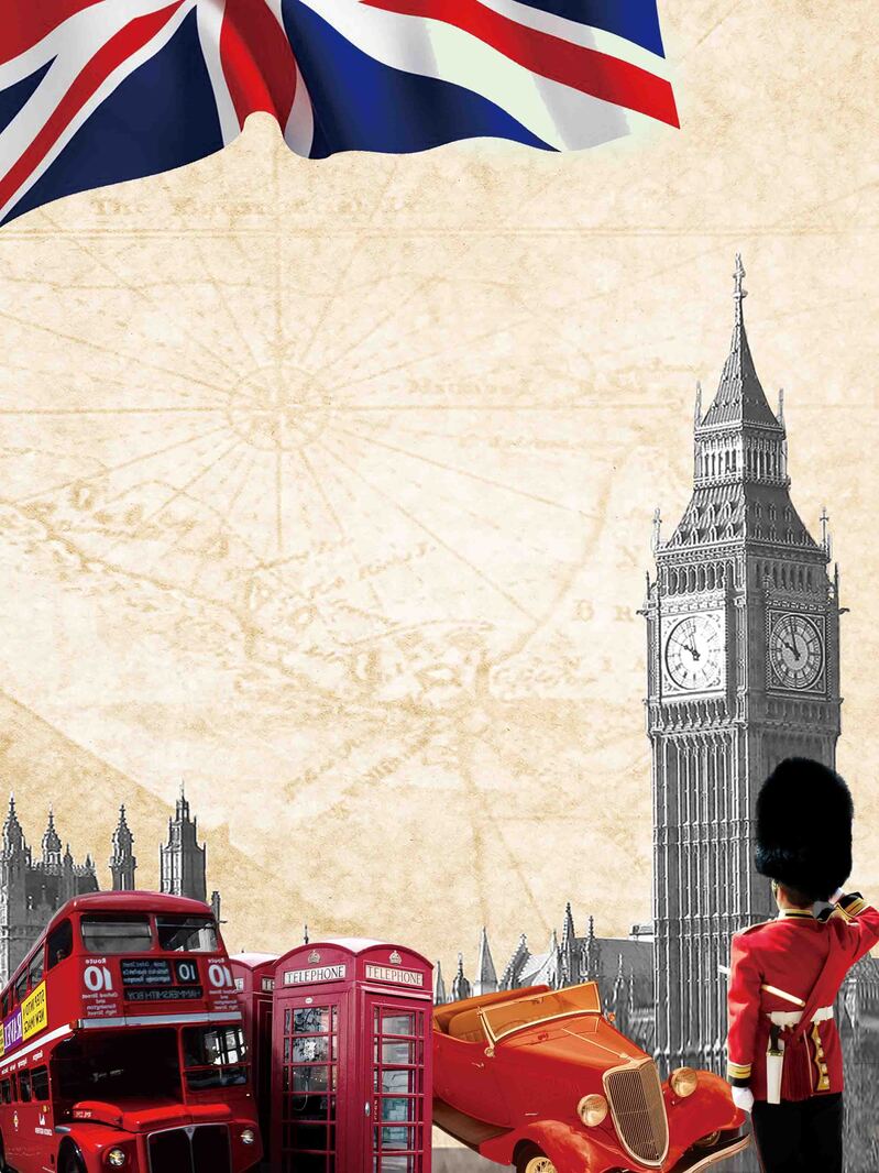 英国旅游大促，英伦风情高清图片，简约PSD设计素材下载