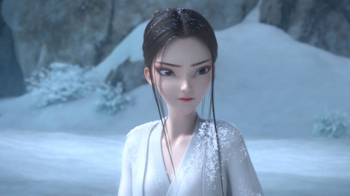 白蛇2青蛇劫起，雪地小白惊艳亮相，超高清4K影视壁纸免费下载