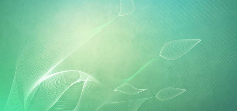 浅绿渐变几何曲线背景，简约扁平Banner设计素材，高清JPG下载