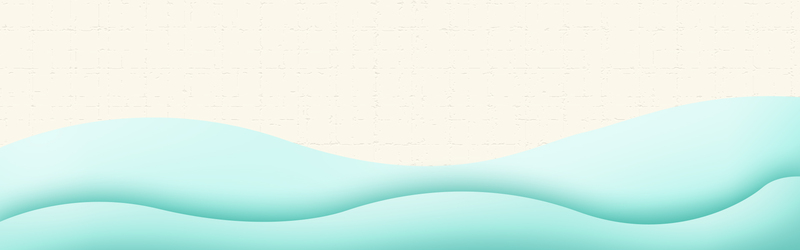 【免费下载】波浪简约蓝色Banner背景，高清JPG+扁平PSD设计素材