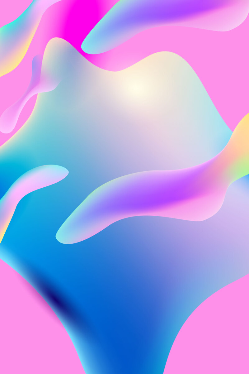 时尚简约流体促销海报背景，高清JPG+扁平PSD设计素材，免费下载