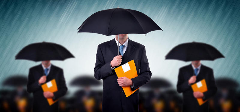 商务白领雨伞背景图，高清JPG素材，科技商务风格设计，免费下载