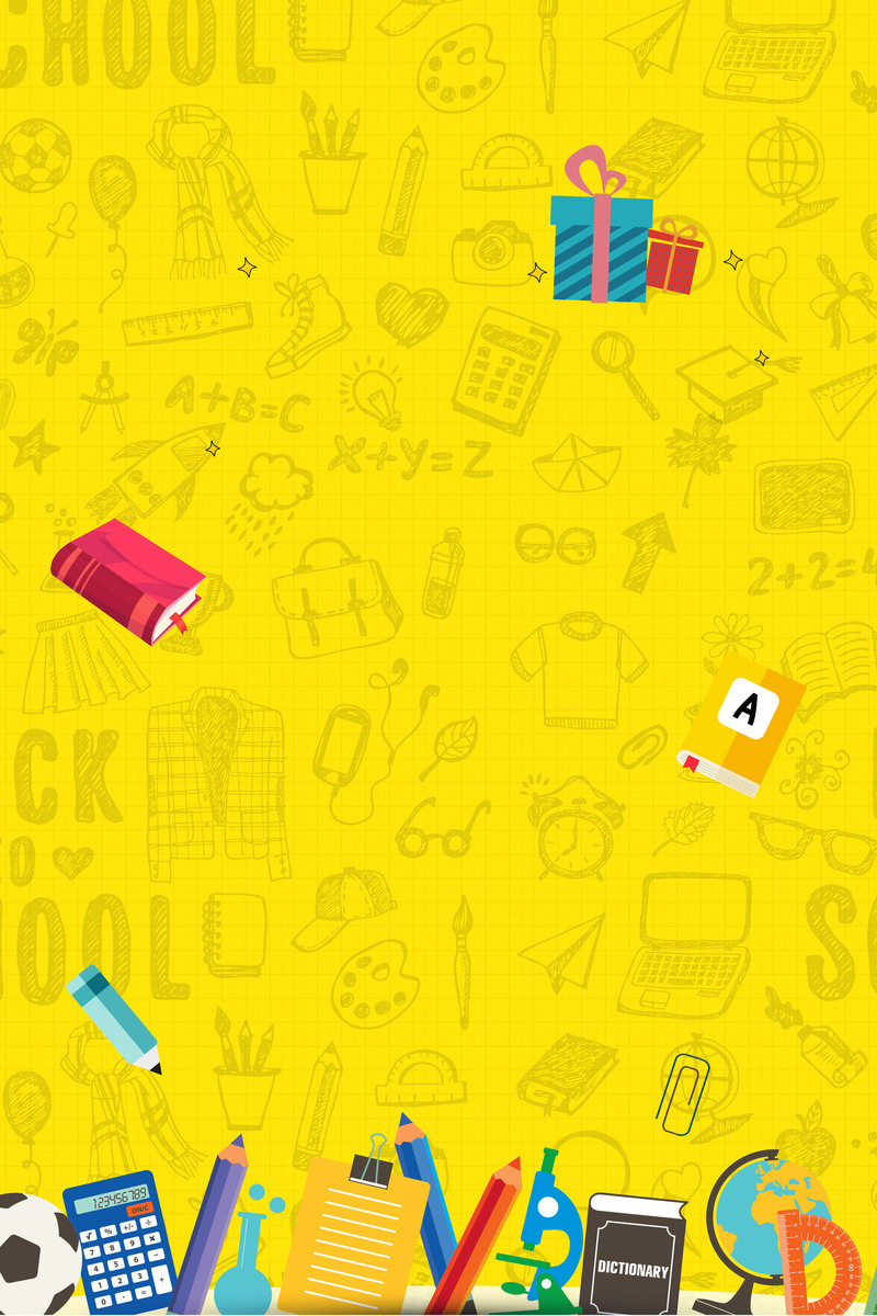 学生用品开学特惠，精选高清JPG图片与简约PSD设计素材下载