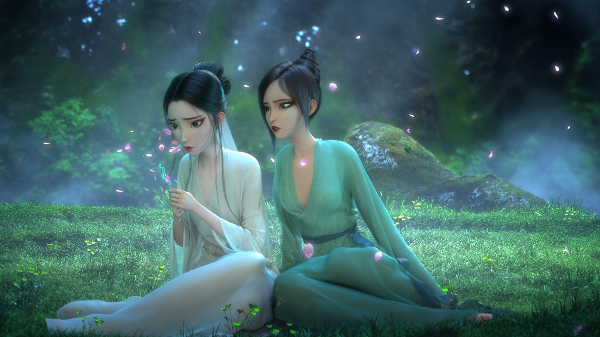 白蛇2青蛇劫起，小青小白绝美壁纸，无水印4K高清，白素贞影视图片下载
