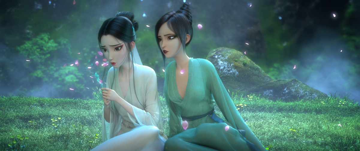 白蛇2，小青小白绝美壁纸，4K高清带鱼屏，无水印下载