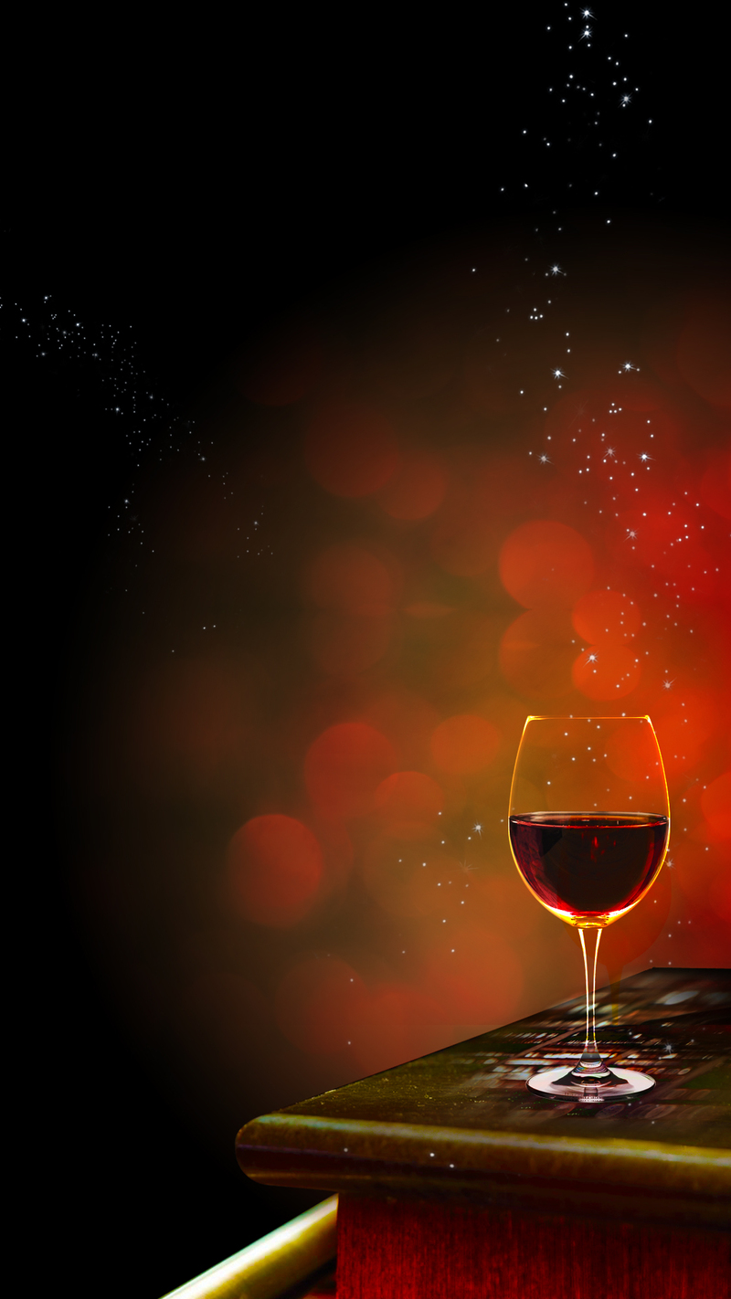 黑色渐变酒杯红酒背景图，商务科技风高清JPG/PSD设计素材下载